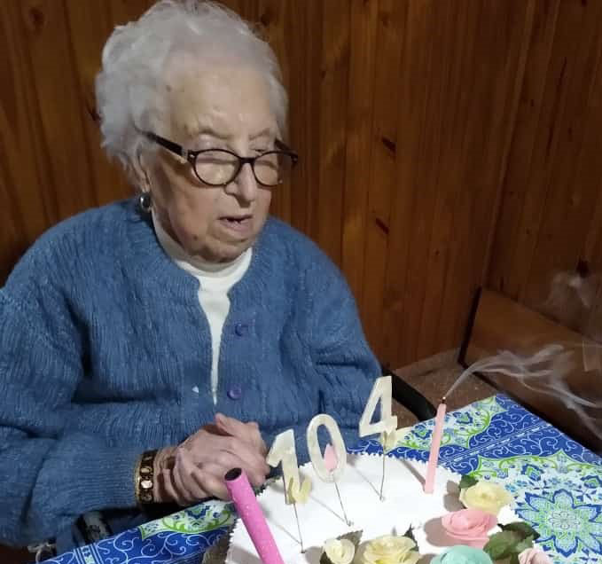Falleció a los 104 años de Doña Julia Loyato de Frandsen