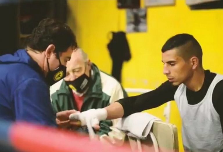 Todo listo para el festival de boxeo