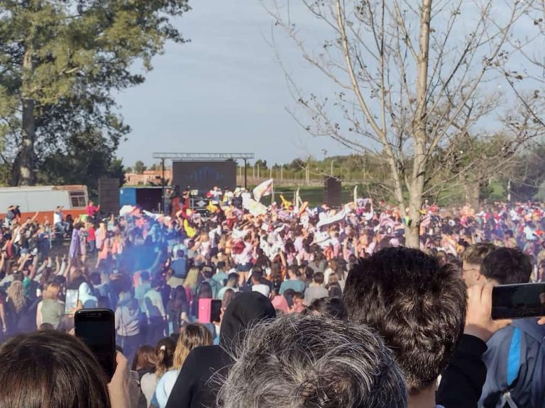Los Estudiantes disfrutaron de la Marcha