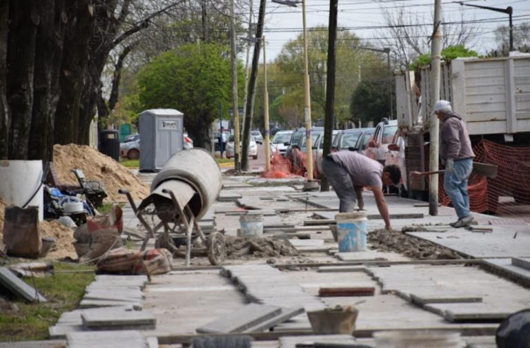 Avanza la obra en Plaza España