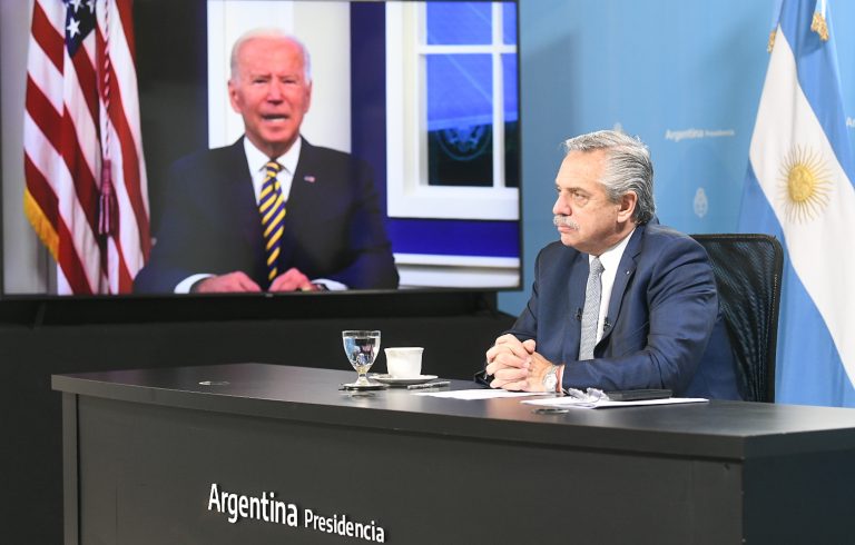 Financiamiento: Fernández le pidió a Biden mejores condiciones