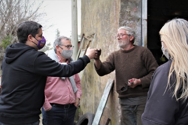 Nacho Palacios sigue su recorrida por las localidades