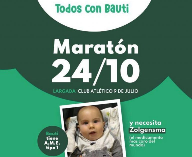 Atletismo solidario: “Todos con Bauti”