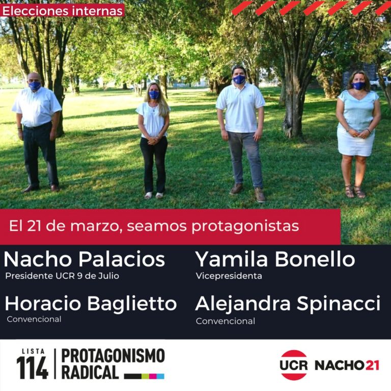 Nacho Palacios participó de la reunión seccional de la UCR