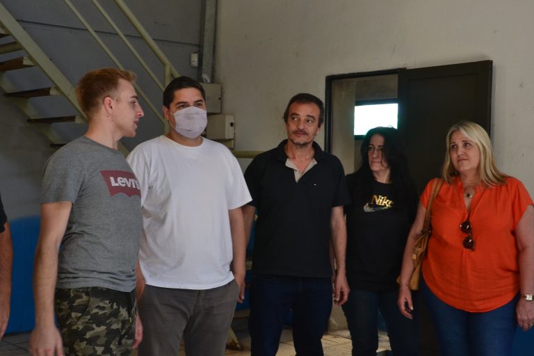 Continúa la recorrida de Nacho Palacios y los candidatos de Juntos