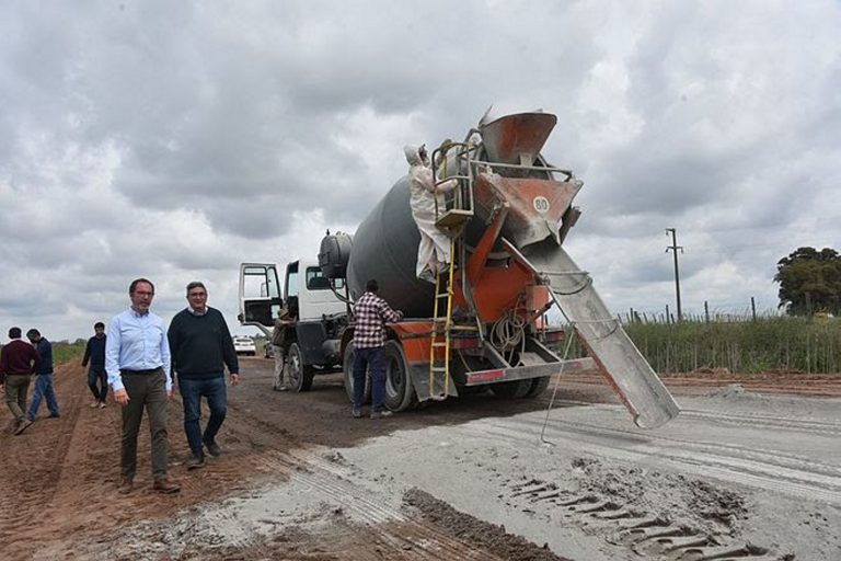 Ruta N° 50: obra de estabilizado a Cadret