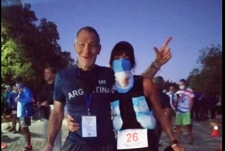 Sandra Marcantoni participó del Spartathlon