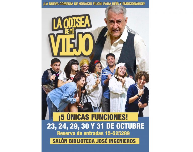 Filoni y su grupo estrenan «La Odisea de mi viejo»