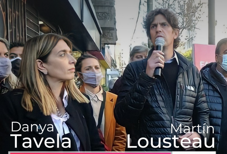 Martín Lousteau visita 9 de Julio