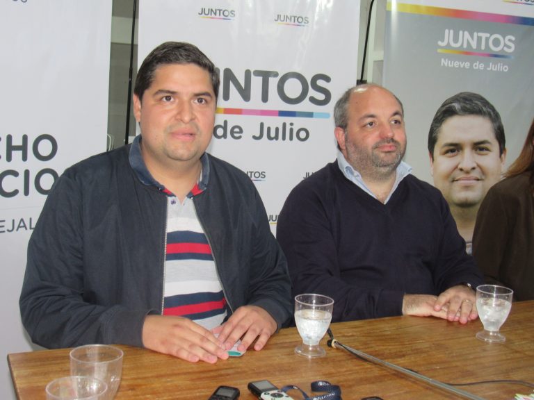 El senador Agustín Máspoli visitó 9 de Julio