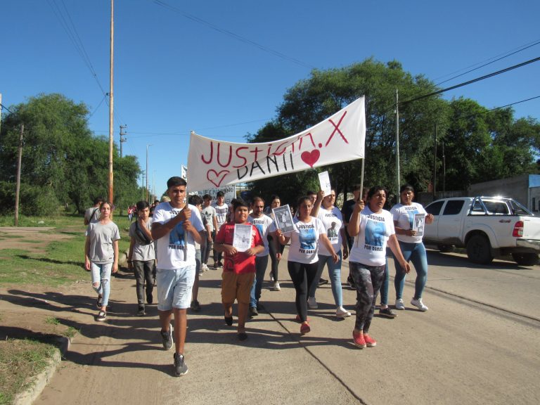 Marcha por el joven asesinado: reclamo de Justicia y Seguridad
