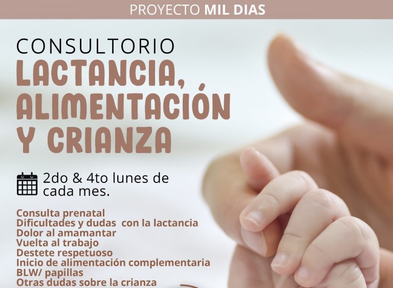 Impulsan el proyecto “Mil días” y “Consultorio de Lactancia”