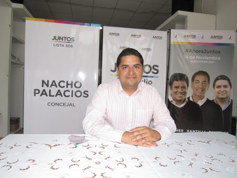 Palacios: «un mensaje positivo, aportando ideas»