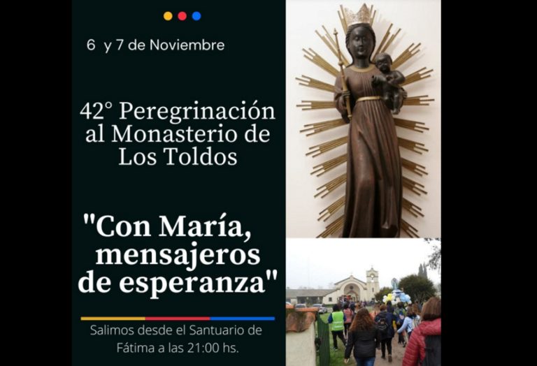 Se realizará la Peregrinación al Monasterio