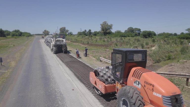 Empezó la repavimentación de la Ruta Provincial N° 30
