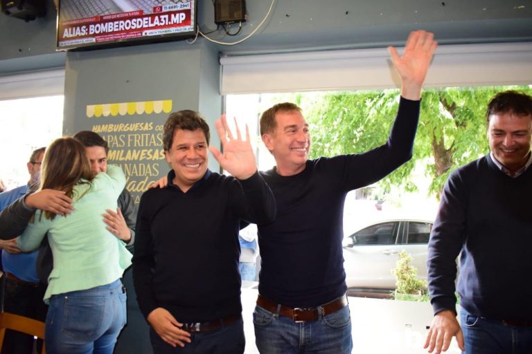 Santilli y Manes visitaron 9 de Julio