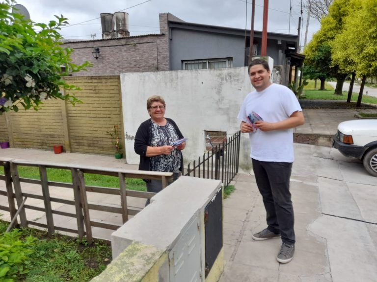 Juntos: recorrida de los candidatos