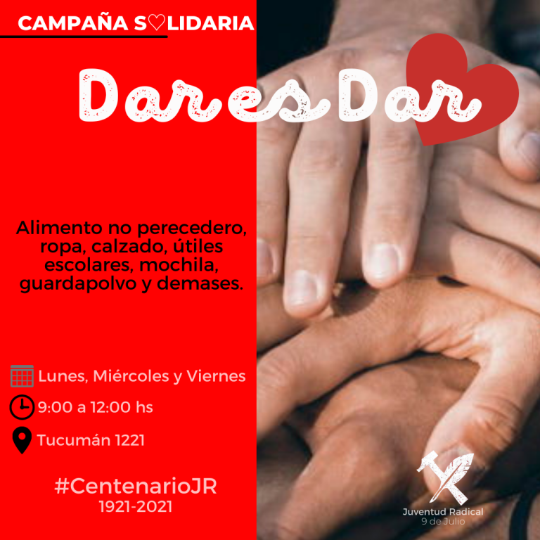 Campaña Solidaria Dar es Dar