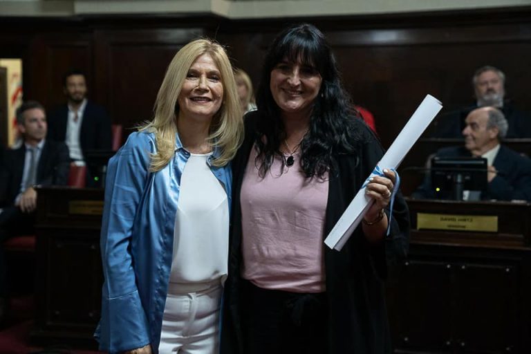 La Vicegobernadora le tomó juramento a 23 senadores