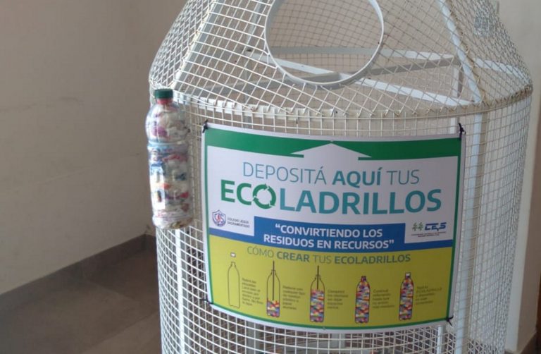 El CJS lleva adelante un proyecto de Ecoladrillos