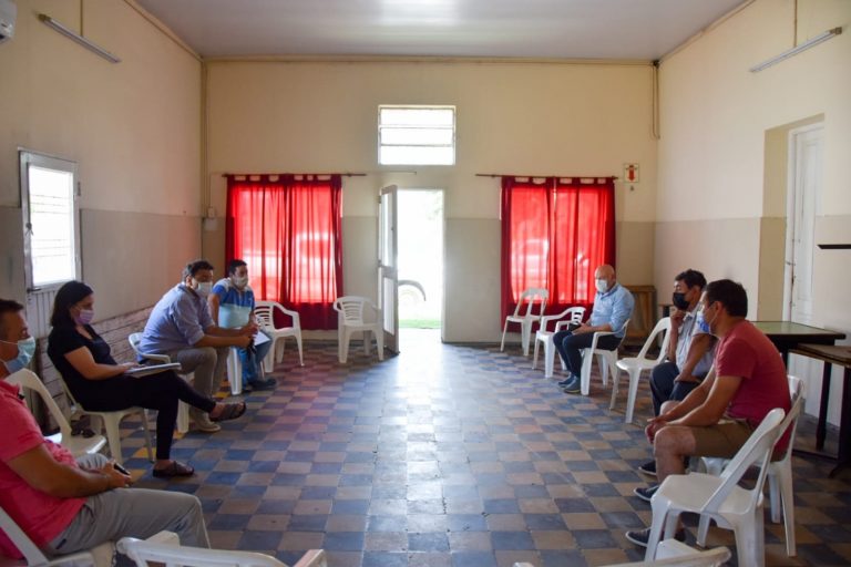 El Intendente Barroso visitó Morea