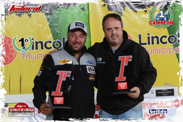Rally Federal: el nuevejuliense Gabriel Pressavento se consagró campeón