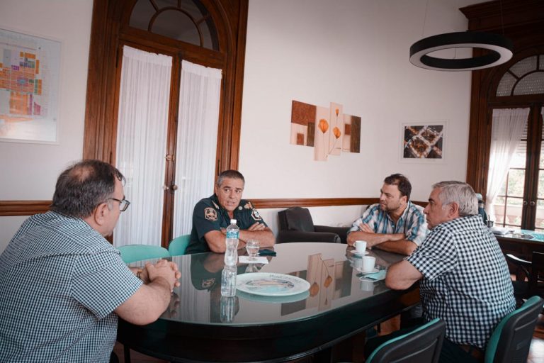 El Intendente recibió al Superintendente de Seguridad