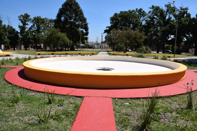 Plaza España: ultiman detalles de la remodelación