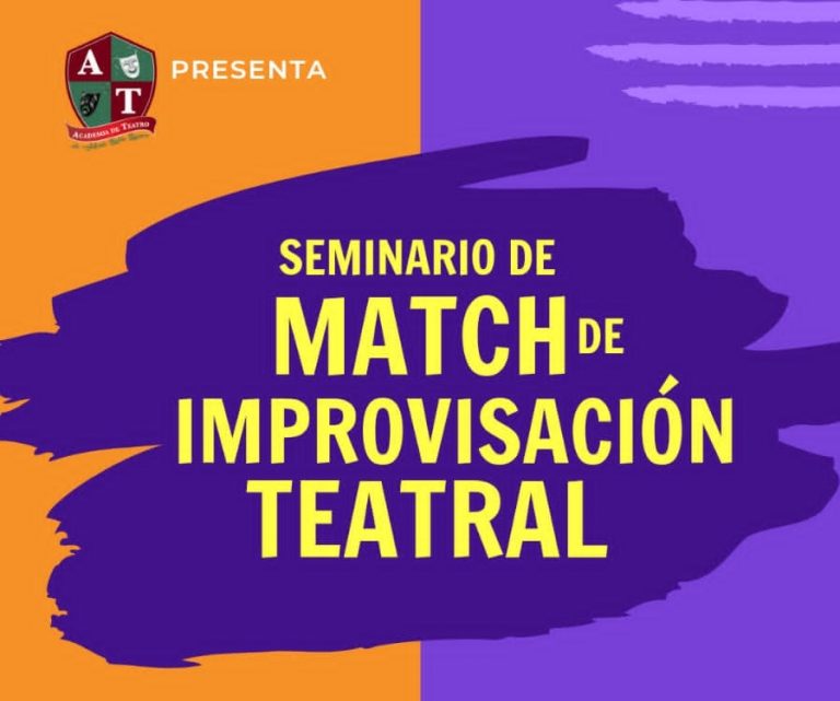 Tiene fecha el Seminario de Match de Improvisación Teatral
