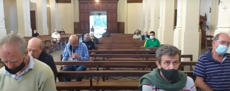 «Madrugadores del 9» hizo un acto de desagravio por los hechos de Pehuajó