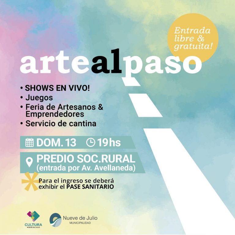 “Arte al paso” se presenta en la Sociedad Rural