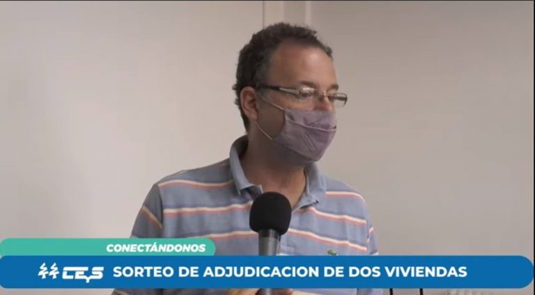 CEyS «Mariano Moreno» realizó el sorteo de dos viviendas
