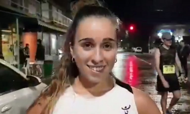 Fiorella Caviglia ganó en la Travesía de Casares