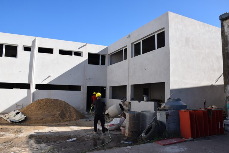 Polo Educativo: avanza la obra del proyecto municipal