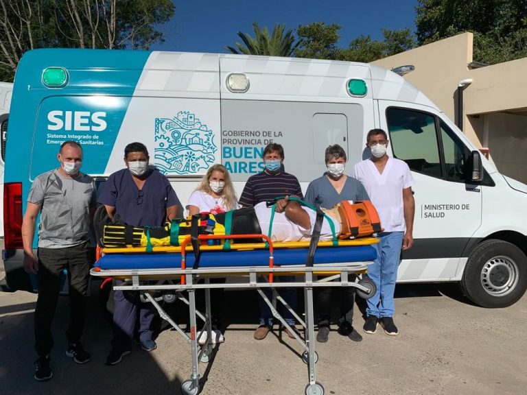 Servicio de ambulancia: capacitaron al personal