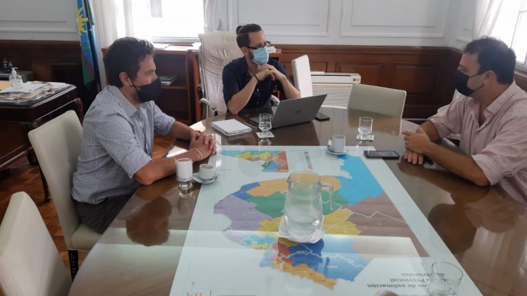 Barroso trató en provincia la distribución de los fondos