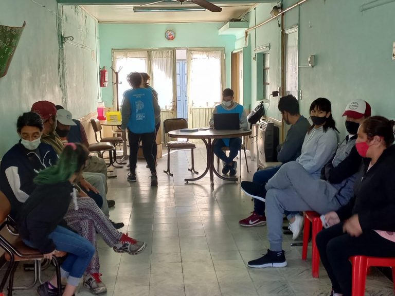 En Dudignac se vacunaron 137 personas