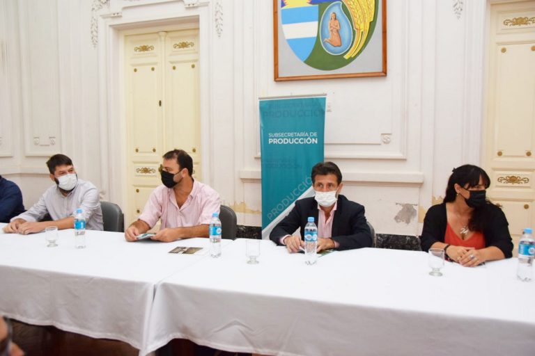 Abordaron el desarrollo de la Zona Industrial
