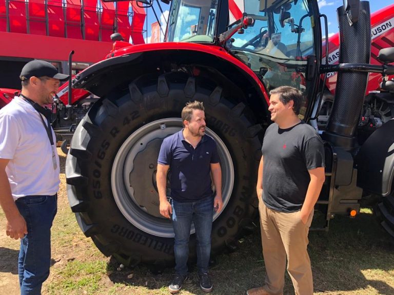 Recorrida de Ignacio Palacios junto a Martín Tetaz