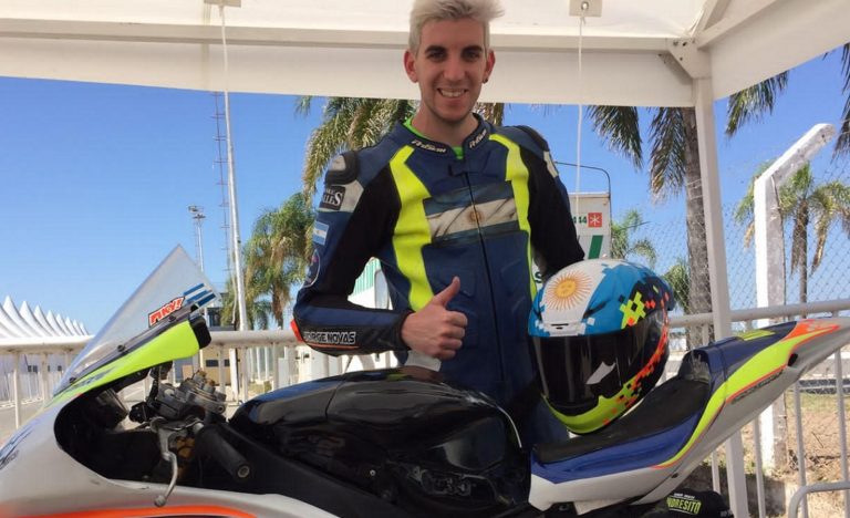 Luca Pastorino estuvo girando en Termas de Río Hondo
