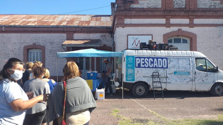 «Pescados precios populares» pasó por Quiroga