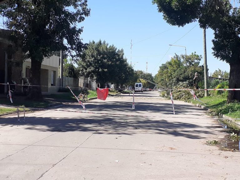 Un temporal azotó la Ciudad y localidades