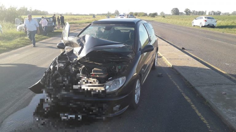 Choque en Ruta 65: una persona herida
