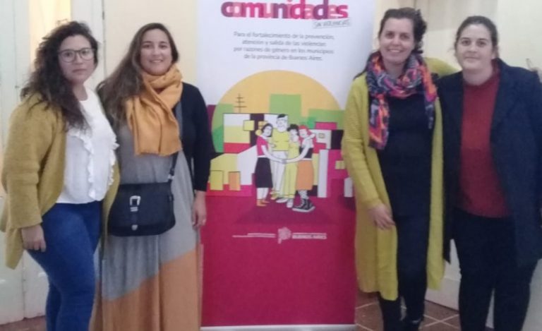 “Comunidades sin violencia”: participaron funcionarias