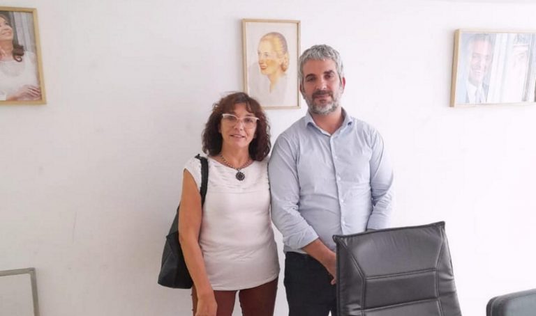 Mantuvo reuniones con funcionarios la Concejal Grizutti