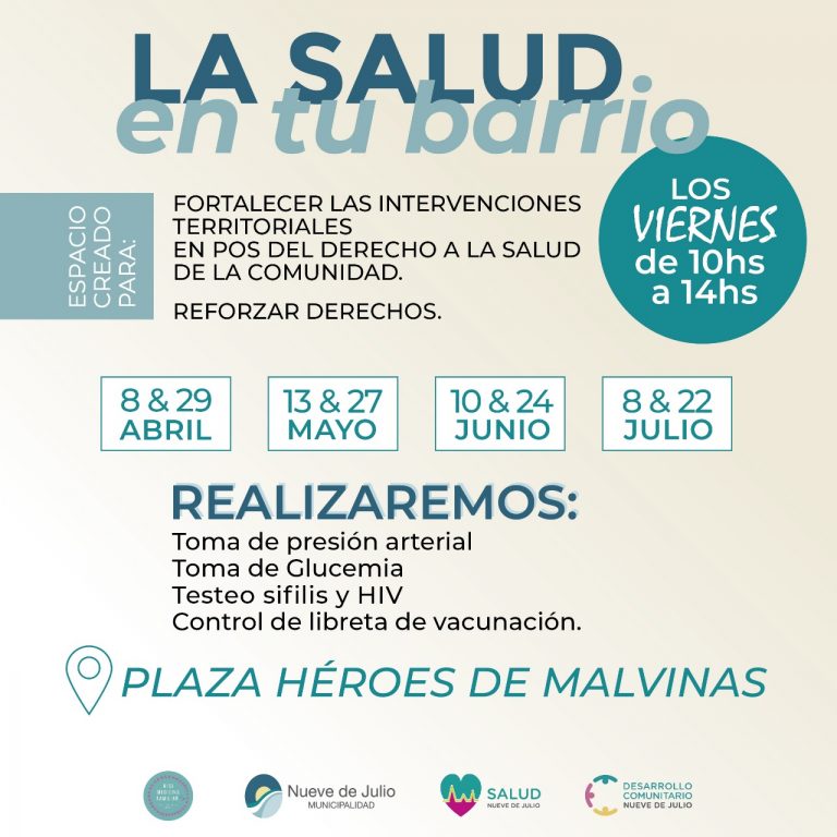 Comienza el Programa “La Salud en tu Barrio”