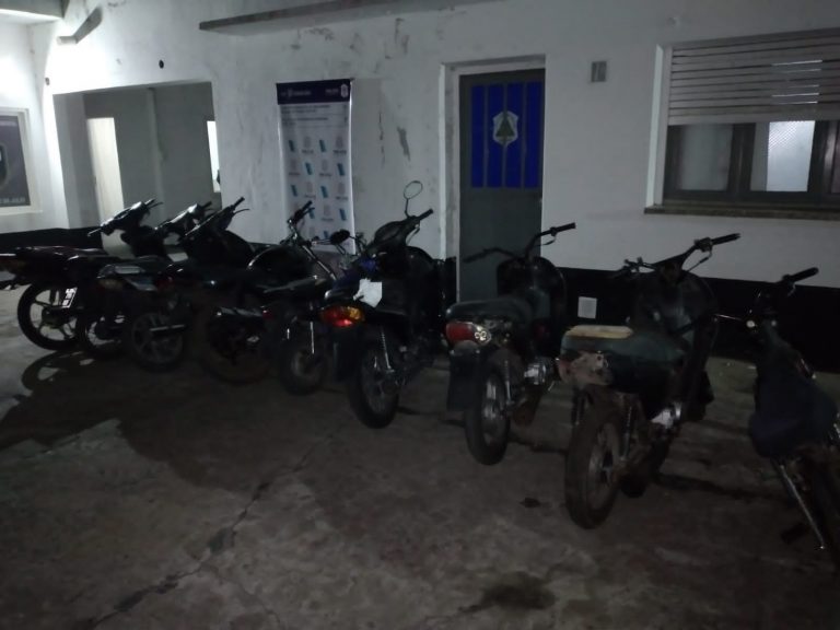 Operativos de control: el fin de semana incautaron cinco motos