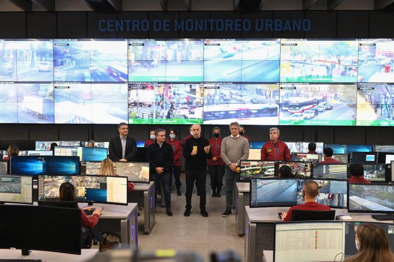 La Ciudad de Buenos Aires tiene el 75 % con cobertura de videovigilancia