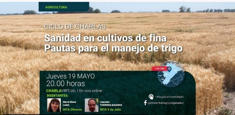 Hoy 20 hs continúa el Ciclo de Charlas de la Rural