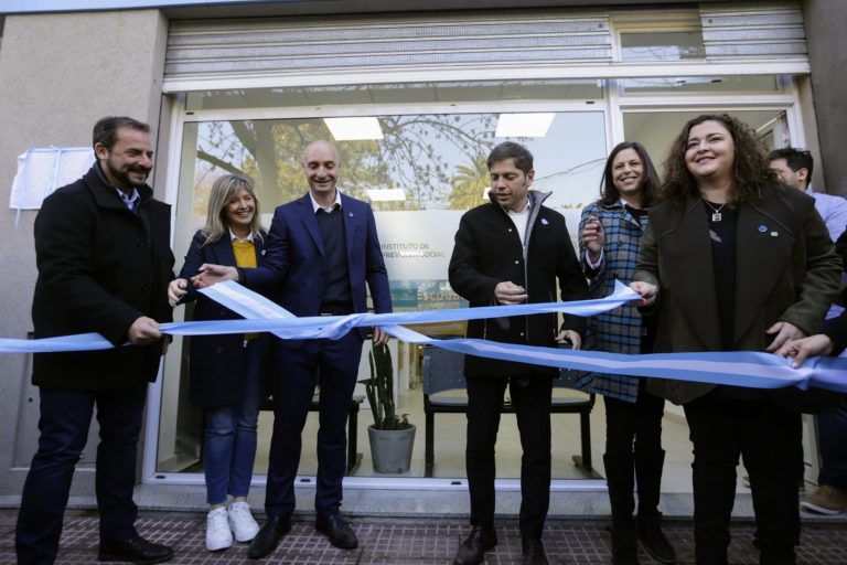 Se inauguró la oficina 94 del IPS: con la presencia de Kicillof